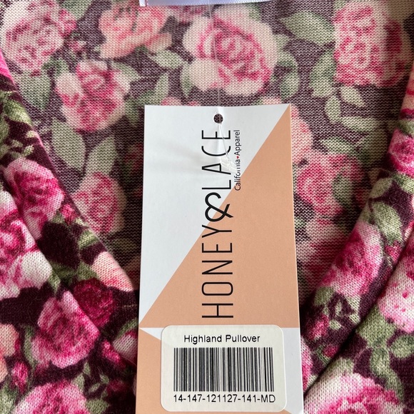 NWT HONEY & LACE PIPHANY HIGHLAND PULLOVER SWEATER - Picture 2 of 8